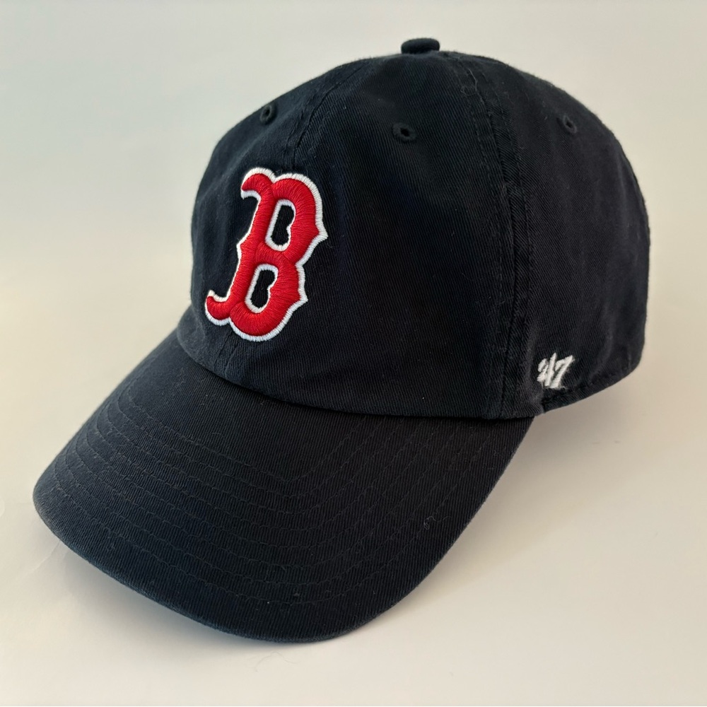 Boston Red Sox Navy Cap with embroidered Logo Greatest of all time adjustable